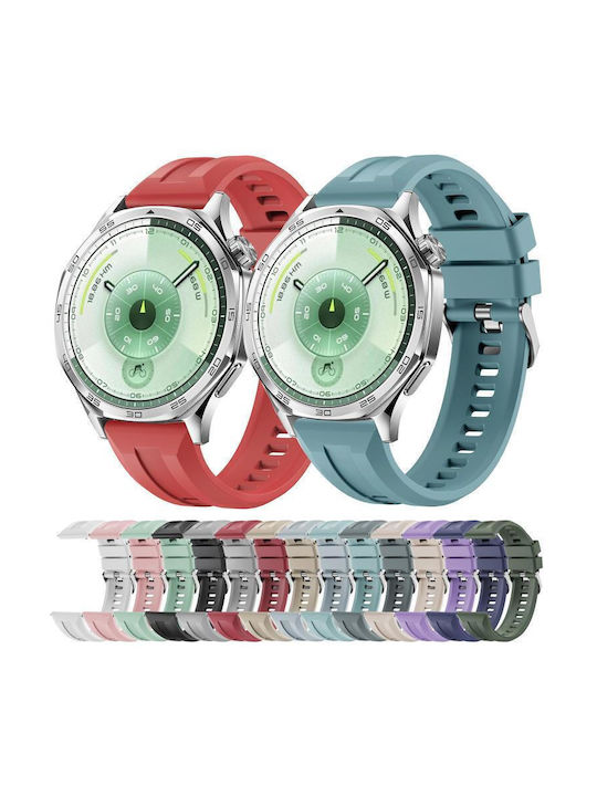 Tragbare Bänder Silbers Schnalle Huawei Watch Gt 6 46mm Dunkelgrau