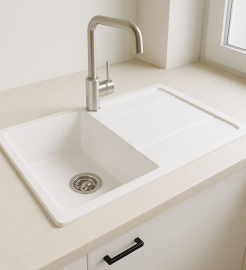 Unixton Drop-In Sink Synthetic Granite W100xD50cm