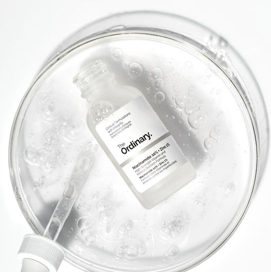 The Ordinary Niacinamide 10% + Zinc 1% Ενυδατικό Serum Προσώπου με Νιασιναμίδη για Λάμψη 60ml