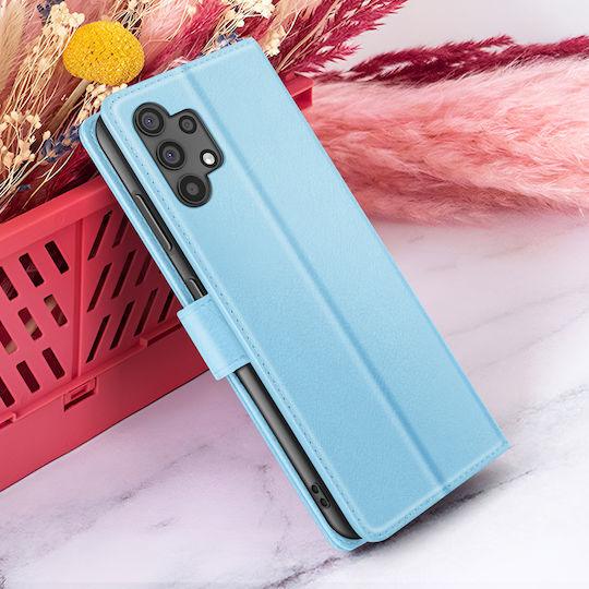 Zanaé Husa Wallet Galaxy A32 5G Stand Tab Magnetic Albastru Deschis