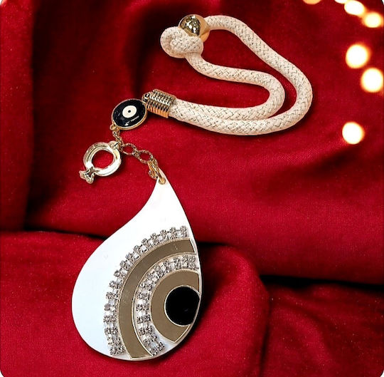 Moda Mostra Hanging Eye Charm From Plexiglass Moda Mostra Hanging Eye Charm From Plexiglass
