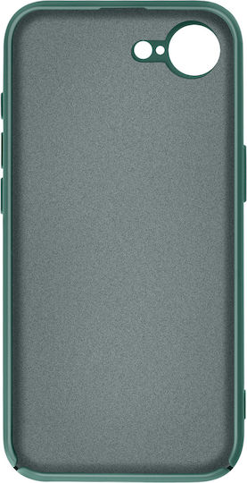 Avizar Husa iPhone 16 Silicon Soft-Touch Seria Fast Cover Verde Închis