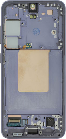 Clappio Complete Oled Replacement Screen Galaxy S24 Chassis Dark Purple
