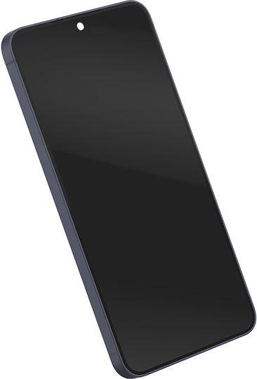Резервен LCD Пълен Екран Relife Galaxy S25 С Подрамка Черен