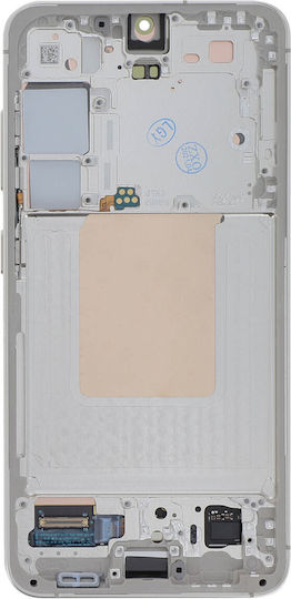 Clappio Complete Oled Replacement Screen Galaxy S24 Chassis Beige