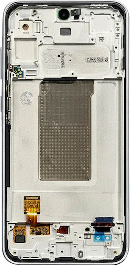 Clappio Vollständiger Ersatzbildschirm Galaxy A36 mit Rahmen Lavendelgrau