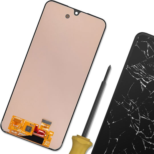 Clappio TFT LCD Screen Touch Samsung Galaxy A26 Compatible Part Black