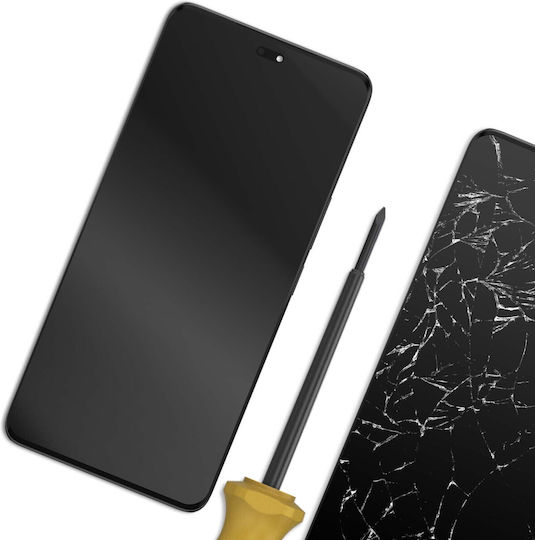 Relife Kompletter LCD-Bildschirm Honor Magic 7 Lite Touch-Glas Schwarz