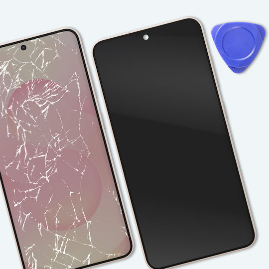 Relife Replacement LCD Full Screen Galaxy S25 with Frame Rose Gold
