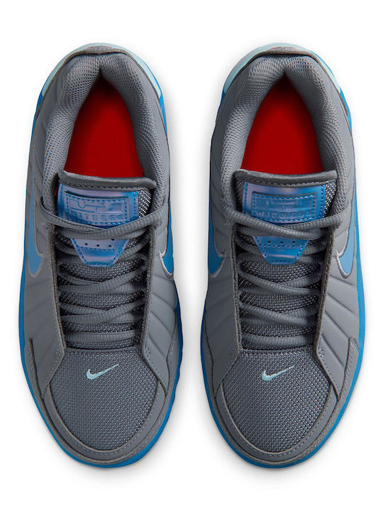 Witness Ix Kinder Sportschuhe Basketball mit Schnürsenkeln Graue