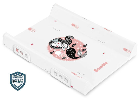 Sensillo Hard Changing Pad made of Fabric Pink 50x70cm