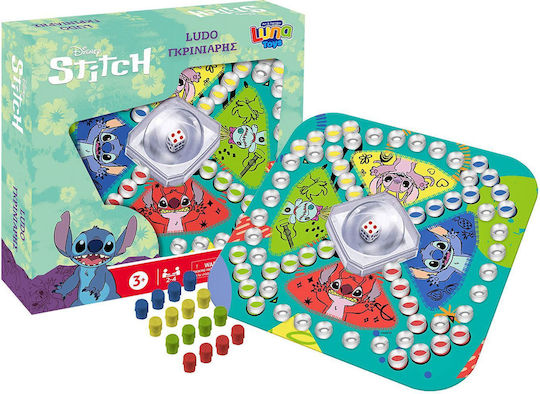 Επιτραπέζιο Παιχνίδι Γκρινιάρης Pop up Lilo & Stitch για 2-4 Παίκτες 3+ Ετών Luna