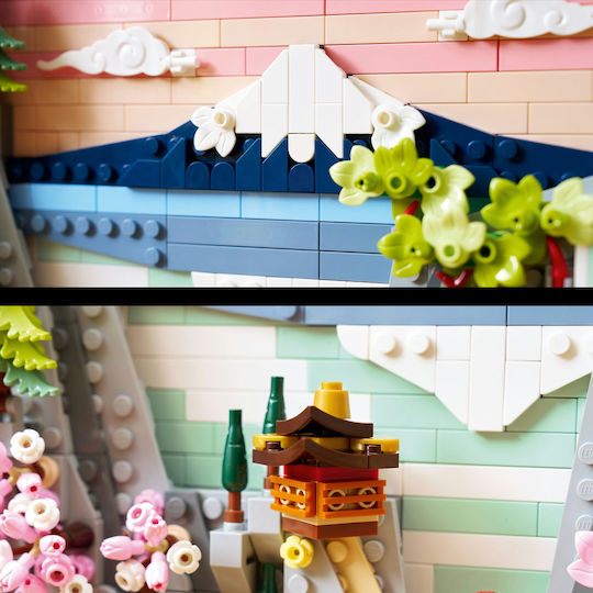 LEGO Art Японски Пейзаж с Черешов Цвят за 18+ Години 1892 Бройки