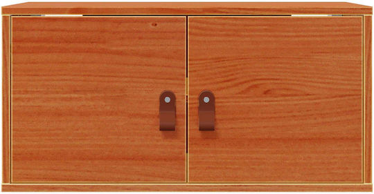 Dulap Suspendat Pentru Sufragerie din Lemn Masiv Maro 60x30x30cm