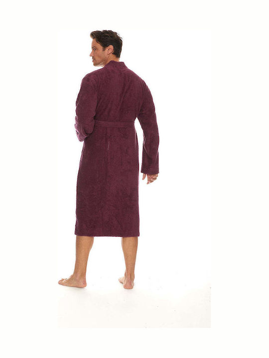 Homelovers Μπουρνούζι με Γιακά Light Brown 350gr/m²