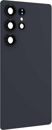 Clappio Rear Glass Battery Cover Samsung Galaxy S25 Ultra Replacement Part Black