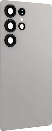 Clappio Rear Glass Battery Cover Galaxy S25 Ultra Replacement Part Grey