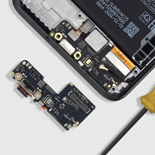 Xiaomi Replacement Usb-c Charging Connector Service Pack Poco X7 Black