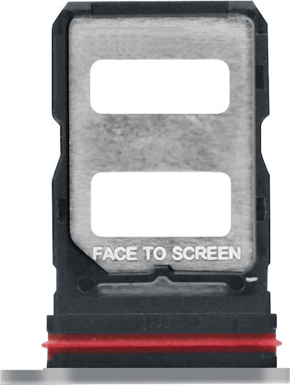 Clappio Replacement Dual Nano Sim Card Tray Xiaomi Poco X7 Silver