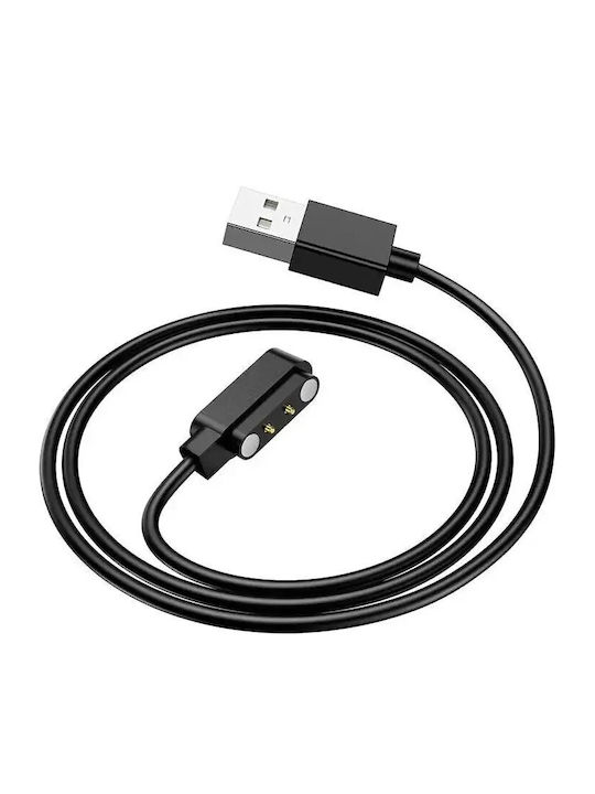 Hoco Charging Cable Wearable Charger Y34, Y37, Y41 Blackς