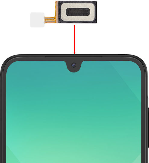 Clappio Interner Lautsprecher Galaxy A26 Ersatzteil Schwarz