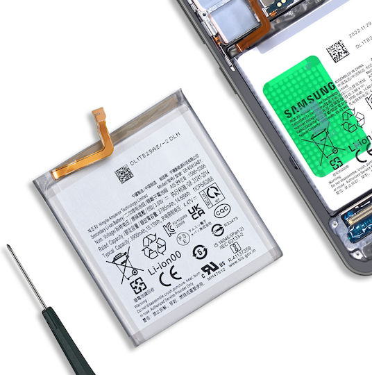 Clappio Oem Резервна Батерия Samsung Galaxy S23 3785mah Сива