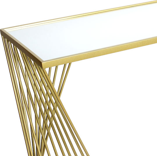 Konsolemit Spiegel Golden L101xB35xH80cm