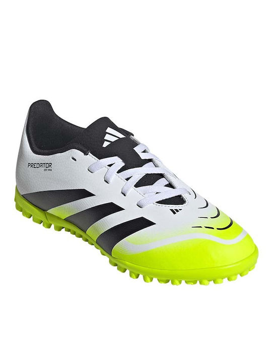Predator Club Kids Turf Soccer Shoes White