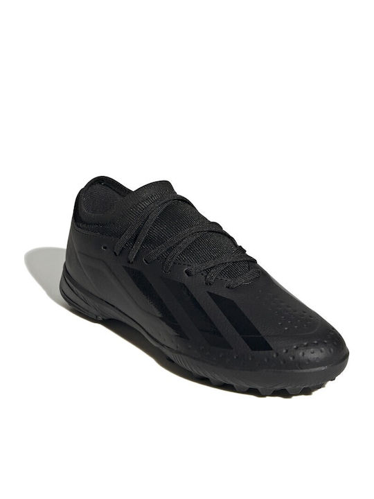 X Crazyfast.3 Kids Turf Soccer Shoes Core Black