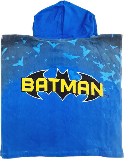 Πόντσο Παιδικό 55x55cm Batman 7020078