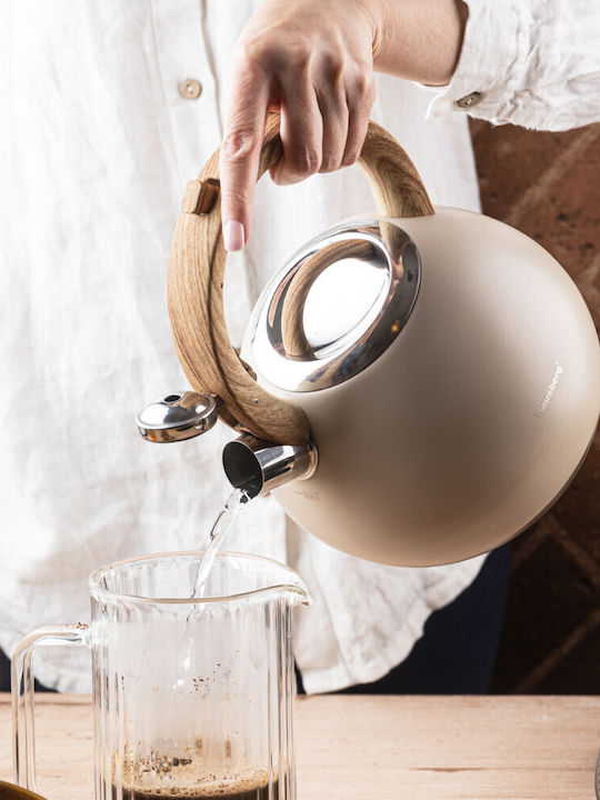 Klausberg Wasserkocher Beige 3000ml