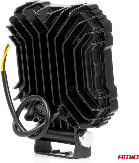 Amio Work Light Led Awl82 Flood 48w 3600lm 6500k Steady Yellow Led Bar – 9–36v 1 Pc 04426/am 04426/am 04426/am
