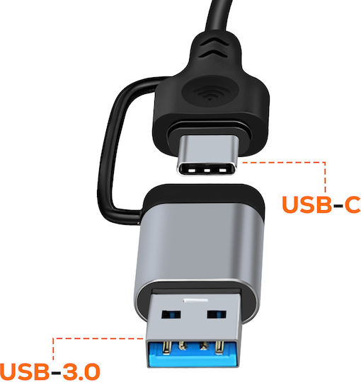 Linq Rj45 1gbps Ethernet Adapter Usb C Usb Plug Play Black