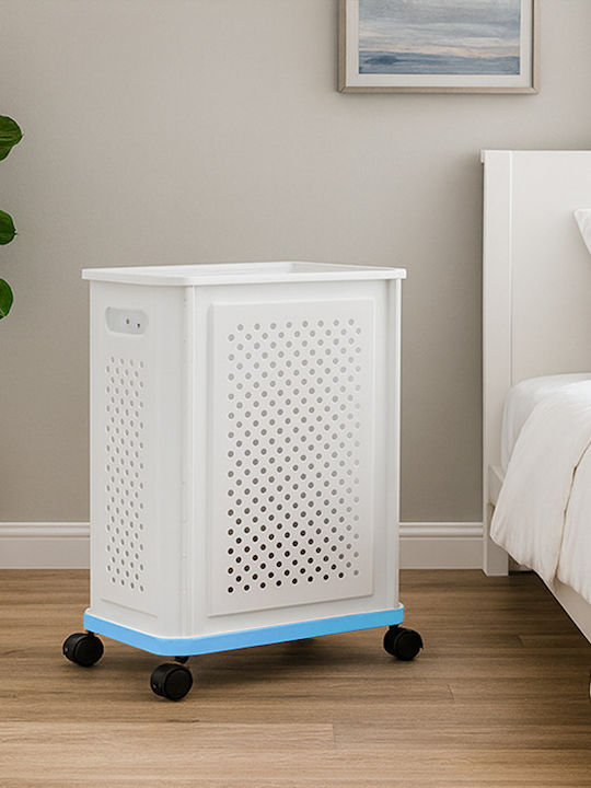 Verk Group Coș De Rufe Din Plastic 40L Alb