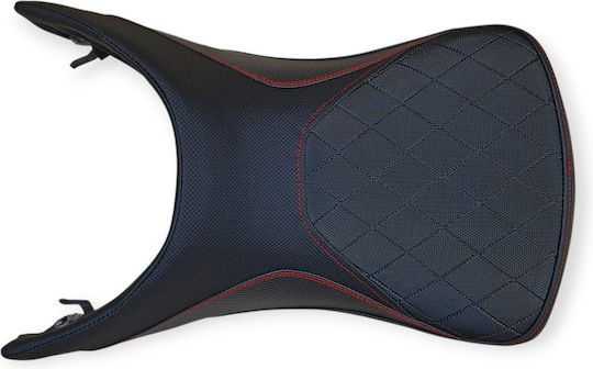 Gs1200 Adventure Bmw Anti-slip Quilted Baklavadoto Seat Cover Red Stitches Logo
