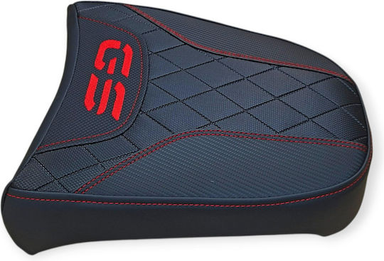 Gs1200 Adventure Bmw Anti-slip Quilted Baklavadoto Seat Cover Red Stitches Logo