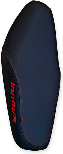 Innova Injection Honda Anti-Slip Seat Cover Red Stitches Logos