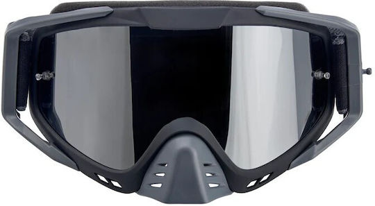 Μασκα Μοτοσυκλετας Ridgeline Script Grey Biltwell