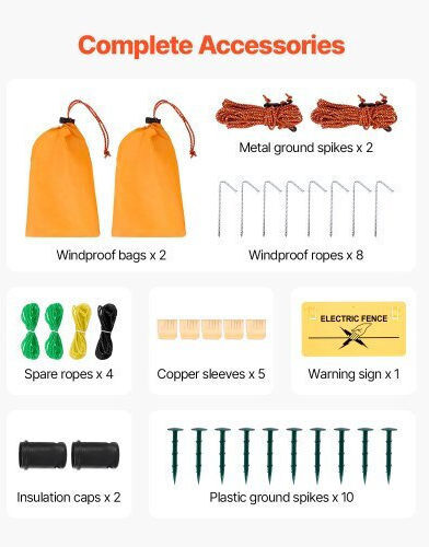Vevor Repellent Net 1.27x50m