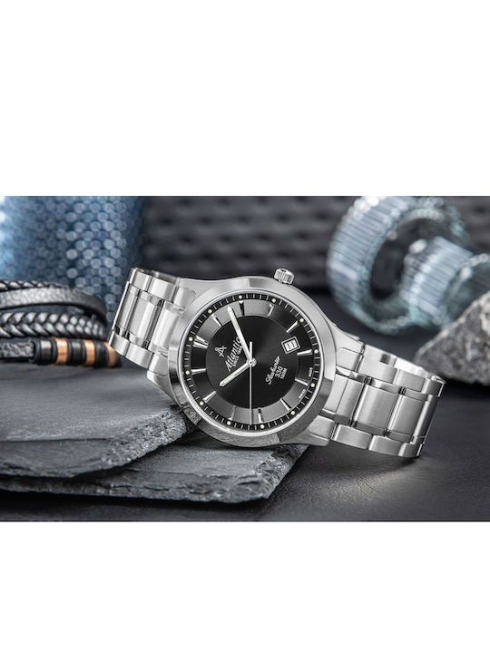 Men's Watch 41mm Battery Silver
