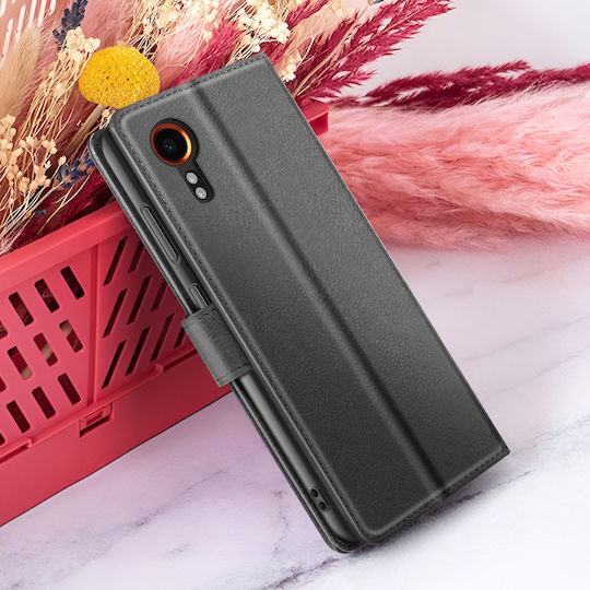 Zanaé Wallet Case Galaxy Xcover 7 Stand Magnetic Flap Black