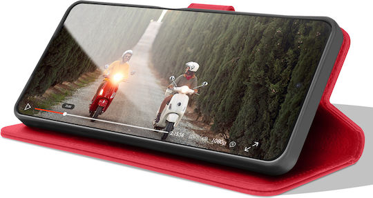 Zanaé Wallet Case Google Pixel 8 Stand Magnetic Tab Red