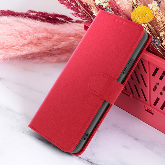Zanaé Wallet Case Google Pixel 8 Stand Magnetic Tab Red