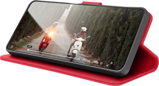 Zanaé Wallet Case Google Pixel 8 Stand Magnetic Tab Red