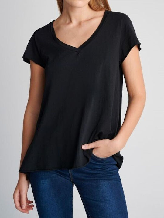 Γυναικείο T-shirt Μαύρο