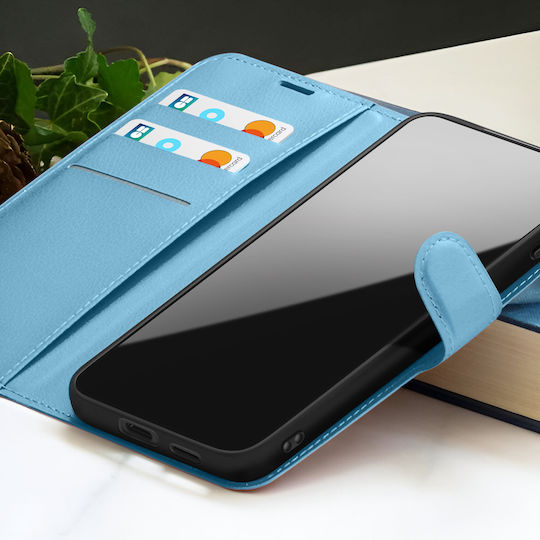 Zanaé Калъф Портмоне Xiaomi Redmi A1 Redmi A2 Стойка Таб Светлосин