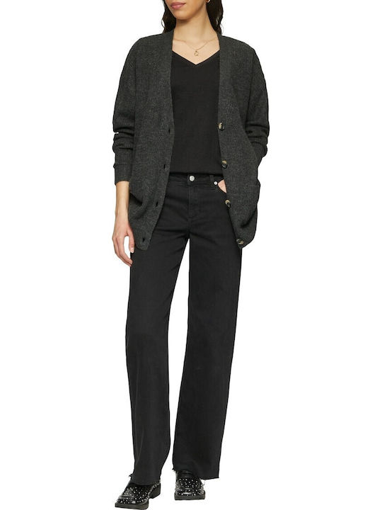 Women's Cotton Short Sleeve Top Black