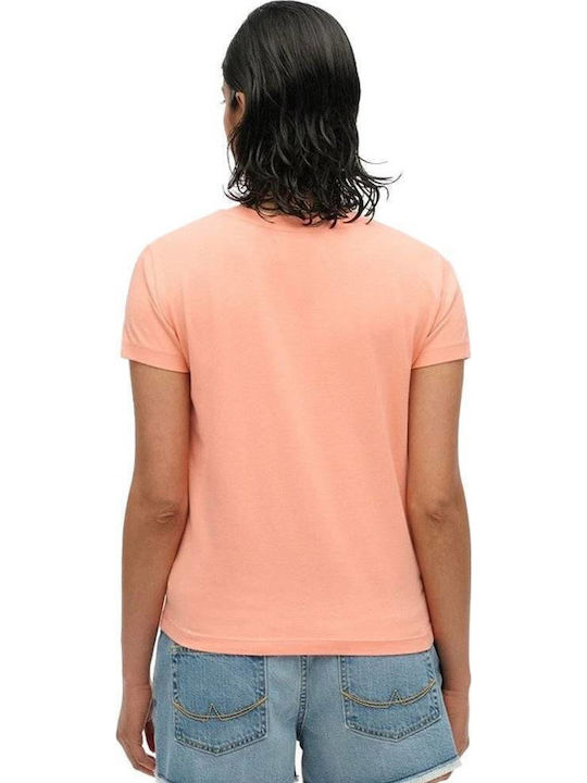 Superdry 'sport Luxe' T-Shirt Πορτοκαλί