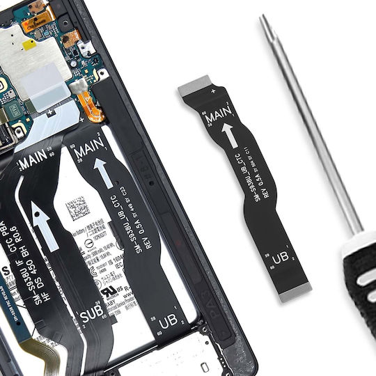 Samsung Original LCD Screen Tape Galaxy S25 Ultra Black