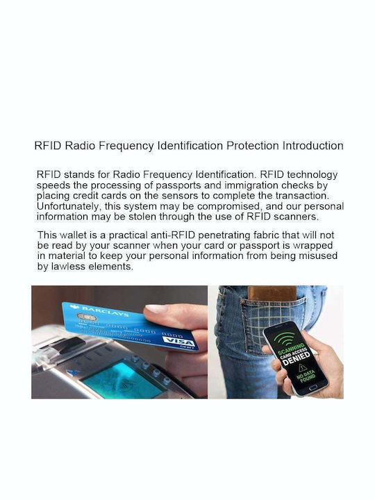 Δερμάτινο Ανδρικό Πορτοφόλι με RFID Πράσινο